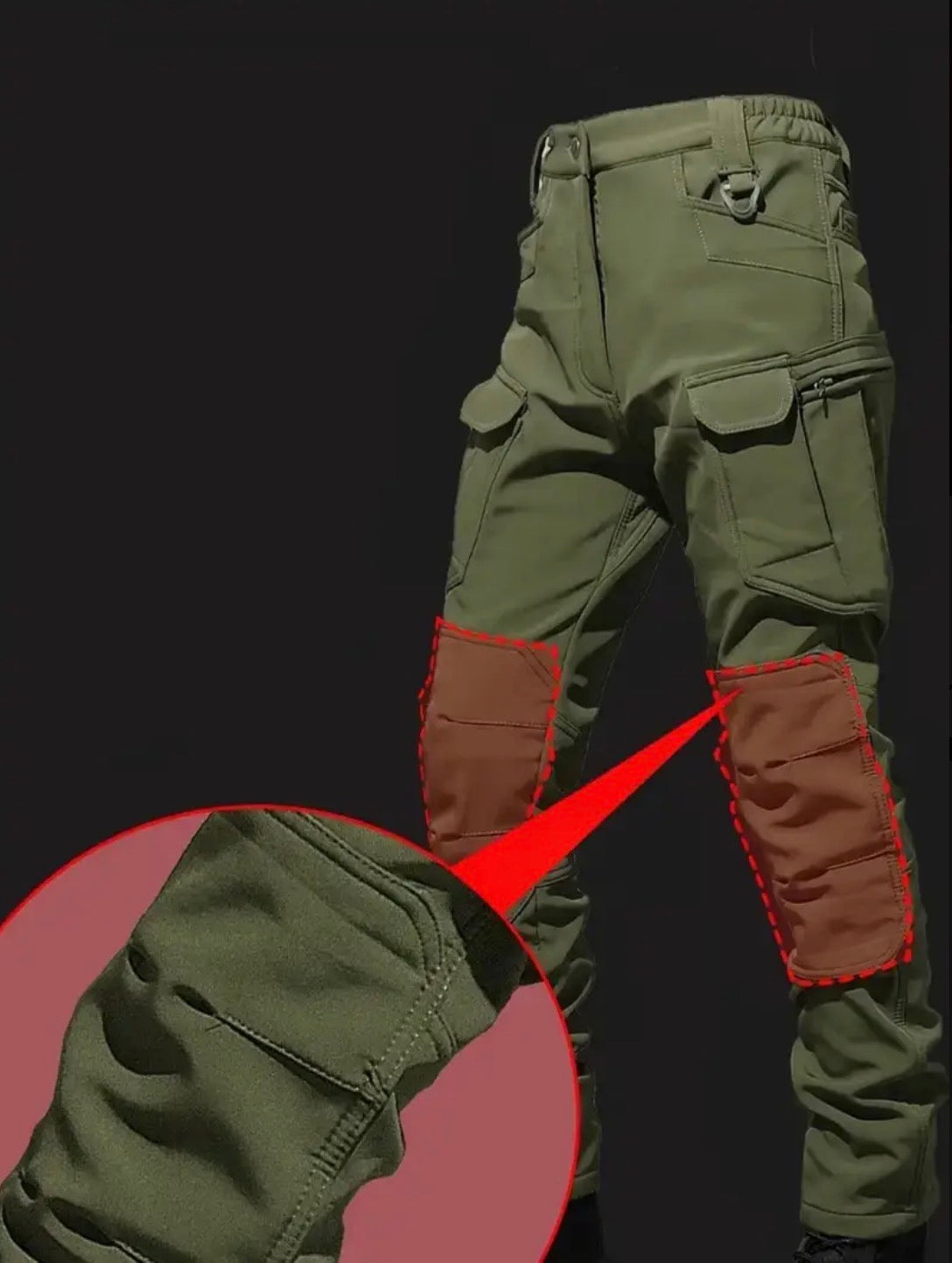 Taktinė striukė ir kelnės