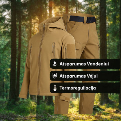 Taktinė striukė ir kelnės