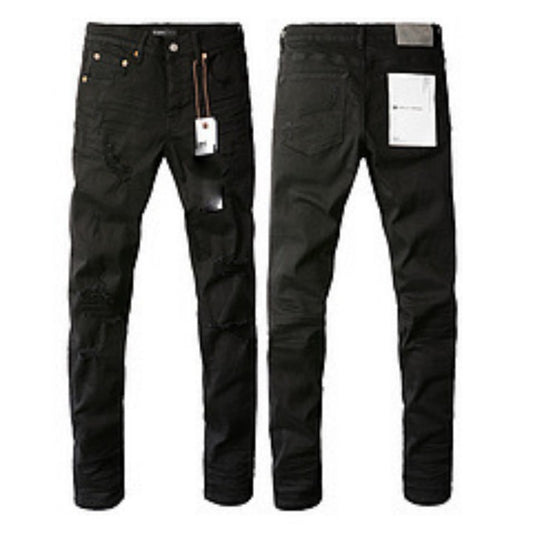 Slim Fit džinsai su gobtuvu 