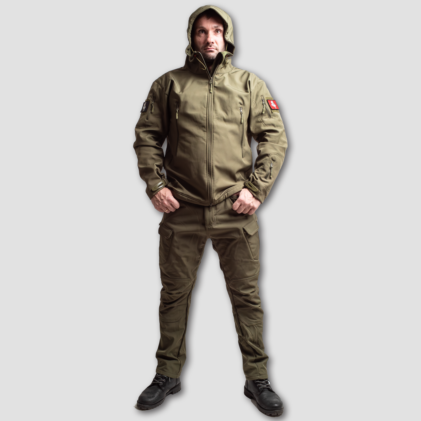 Taktinė striukė ir kelnės