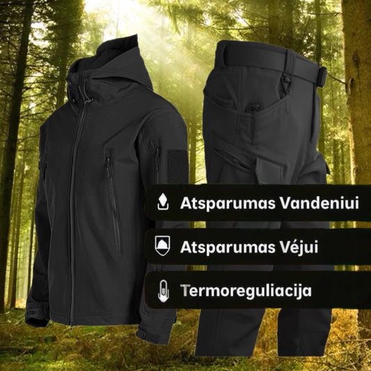 Taktinė striukė ir kelnės
